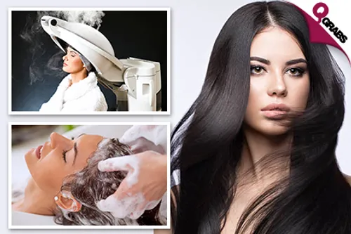 From QR60 Take Care of Those Locks with Hairwash & Blowdry OR Oil Treatment OR Damaged Hair Treatment! (Up to QR1000 Value)